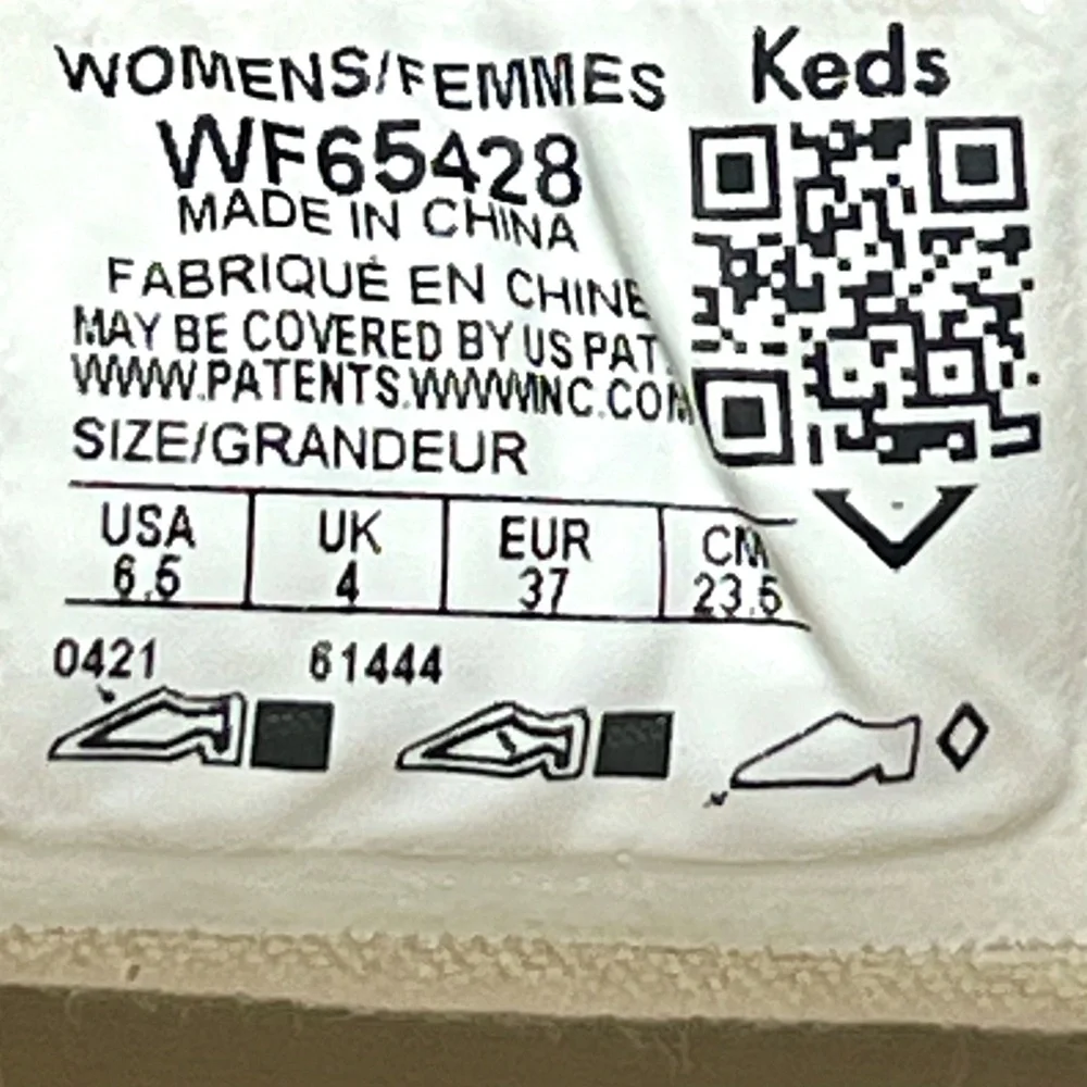 Women's Keds Champion Patterned Multi Lace Up Sneakers size 6.5 - Picture 10 of 12